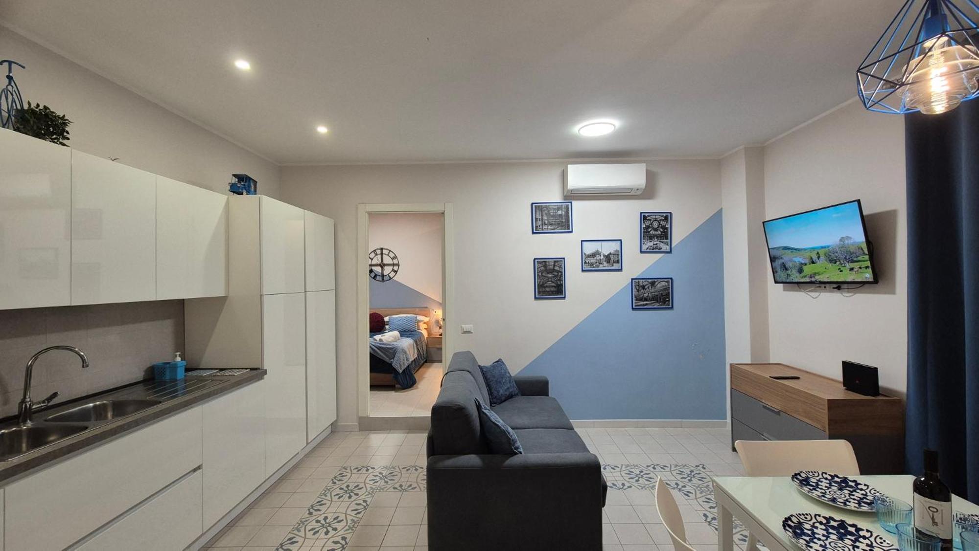 Light Blue Station Apartment — Foto 3